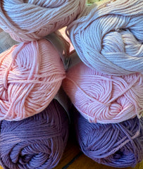 CLEARANCE, Sandnes, Mandarin Petit and Muskat (mercerized cotton)