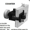 Leclerc Tension Box, counter and combs