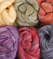 Ashford Merino/Alpaca Blend Fibre, 8 colours
