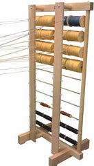 Leclerc Bobbin Stand, for sectional warping