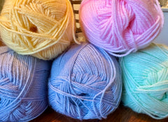 CLEARANCE, Supreme Baby DK, James C Brett, 100 gm (3.5 oz) balls