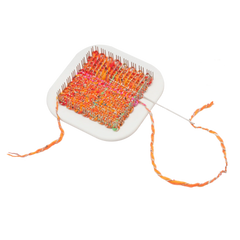 Zoom Loom, 4" x 4"