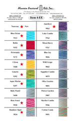 Space Dyed Cotton, 2/8, 1 pound (454 gm) cones