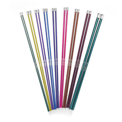CLEARANCE Knitter's Pride Straight needles, 10", 14" Metal and Wood
