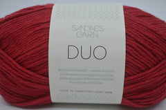 Duo by Sandnes Garn, 55% Merino/45% Cotton, 50 gm (1.8 oz) ball
