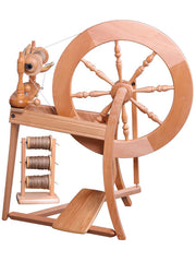 Ashford Traditional, single treadle wheel, natural or lacquered