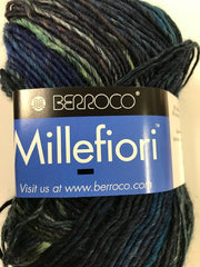 Millefiori DK, 50% Wool, 50% Acrylic, 100 gm/3.5 oz
