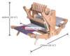 Ashford Katie Table Loom, 8 shaft, 12" with bag