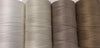 white, natural, flax and dark beige