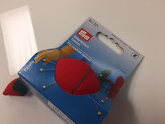 Prym Strawberry Pin Cushion and Wooden Pin Cushion