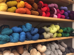 Harrisville Shetland Yarn, 50gm/1.75oz skeins