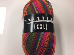 Trekking Sock Yarn XXL, 75% wool, 25% nylon. 100 gm skein (3.5 oz)