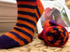 Zauberball sock, 75% wool, 25% nylon, 100 gm (3.5 oz) ball